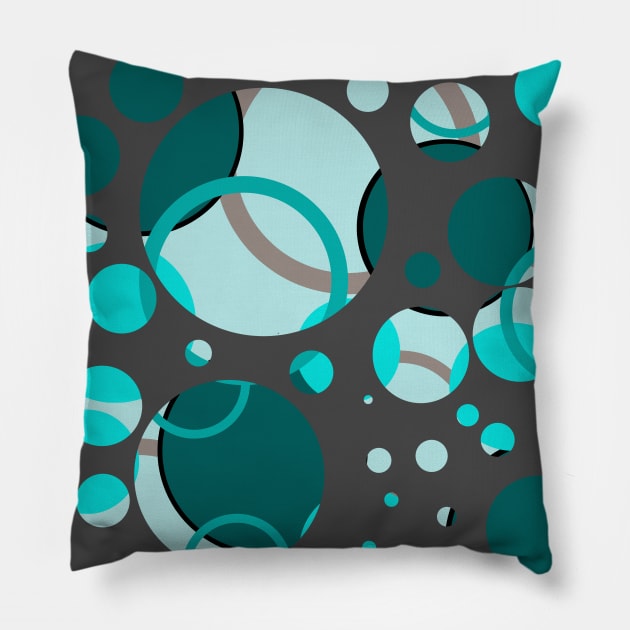 Circulation is Key Pillow by Fun Funky Designs