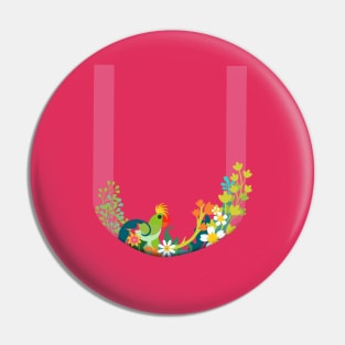 Tropical alphabet u Pin