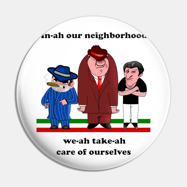 Italian Neighborhood Pin by Ruggeri Collection