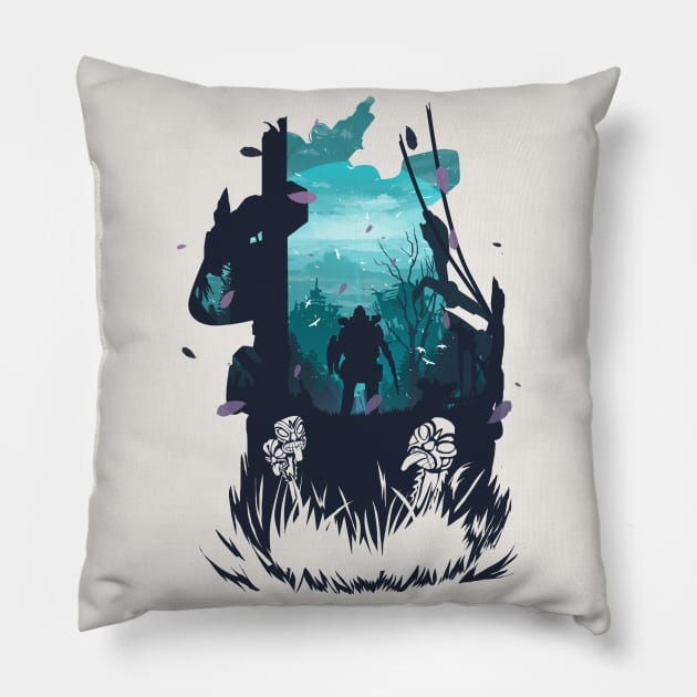 Apex Legends Gibraltar Pillow by whydesign