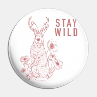 Stay Wild Pin