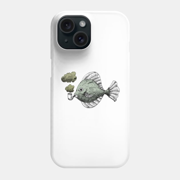 Fish Pipe Phone Case by robobop