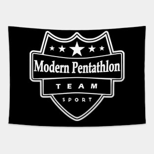 Sports Modern Pentathlon Tapestry