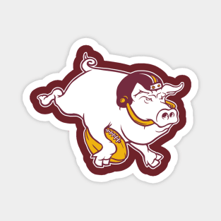 Washington Redskins Go Hogs Design Magnet