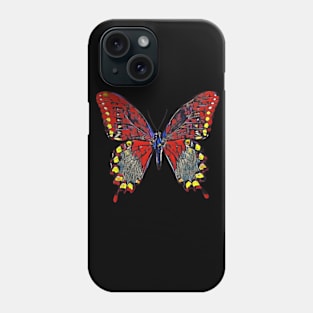 Butterfly Tie Dye art design Phone Case