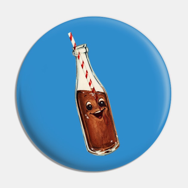 Soda Cartoon Pin by KellyGilleran