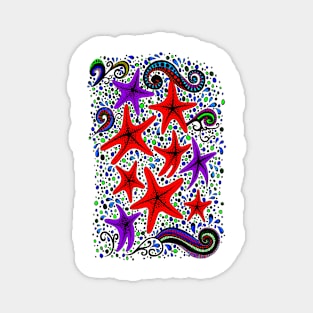 Happy Stars Magnet