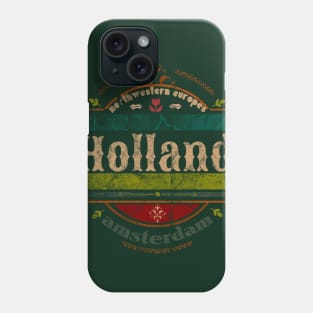 amsterdam holland distressed Phone Case