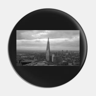 The Shard London Black and White Pin