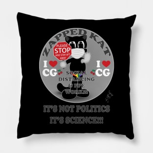 Zapped Kat - I Heart Cherry Grove by Swoot Pillow