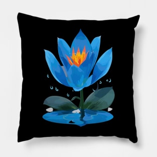 Fire lily Pillow