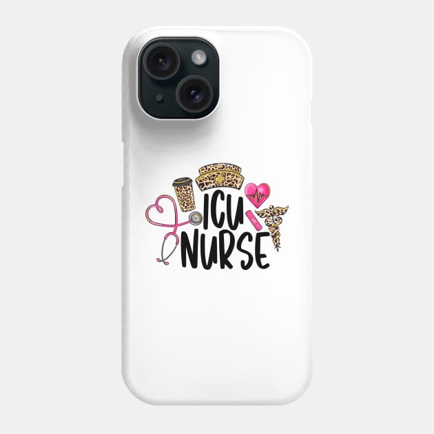 ICU Nurse Phone Case by fromherotozero