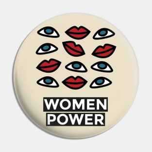 Women Power Series Pin