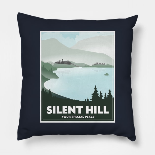 Silent Hill - Your Special Place Pillow by bradjbarry