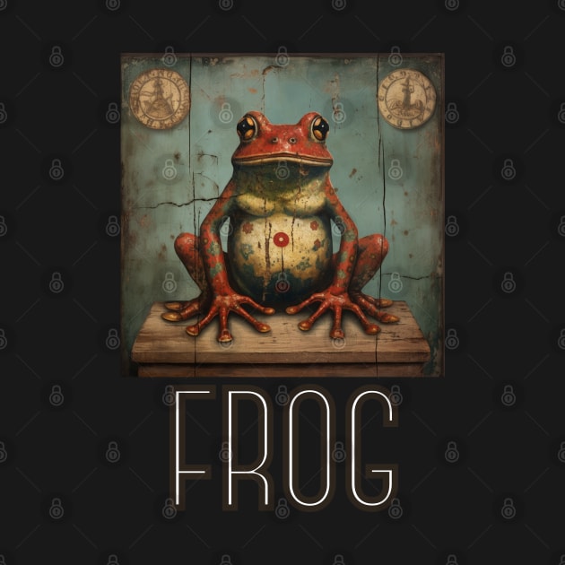 A vintage frog by OurCCDesign