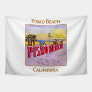 Pismo Beach California Tapestry