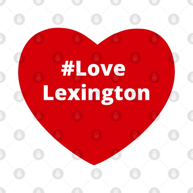 Love Lexington - Hashtag Heart by support4love