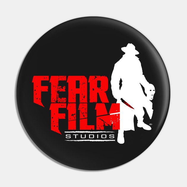 Official FEAR FILM Studios - FEAR GEAR Black Pin by FearFilmStudios