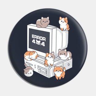 Error Cats Pin