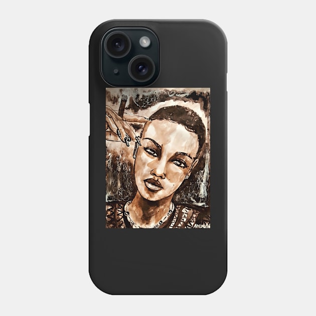 Lounge lady 890 Phone Case by amoxes