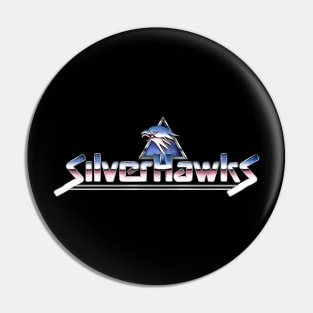 Silver Hawks Pin