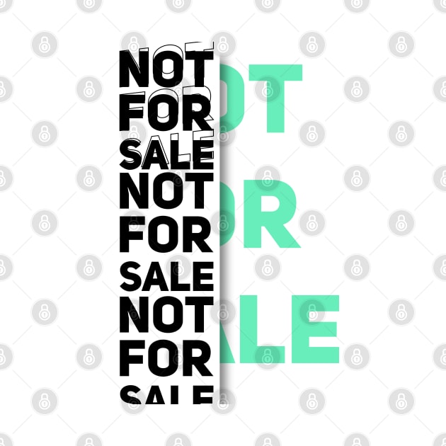 NOT FOR SALE by Aloenalone