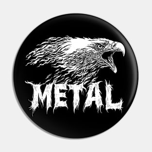 Eagle-Metal-Rock-Music Pin