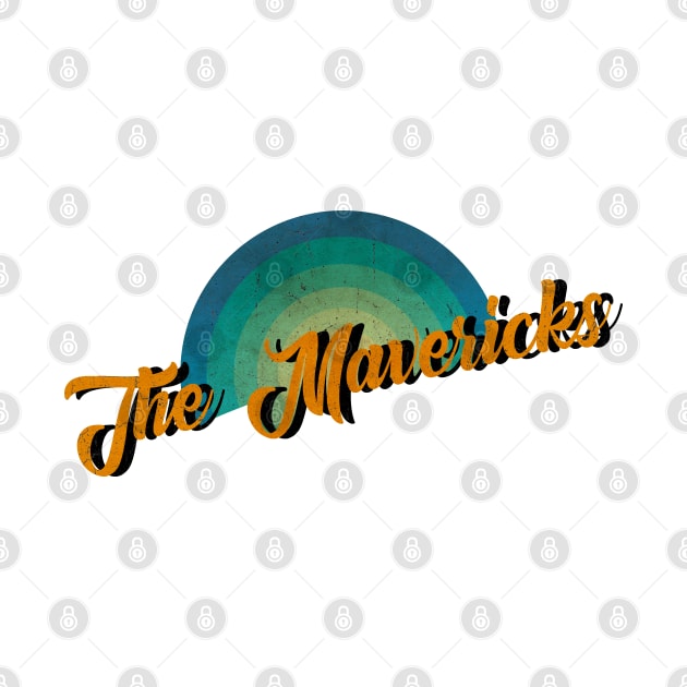 vintage retro The Mavericks by BerduaPodcast