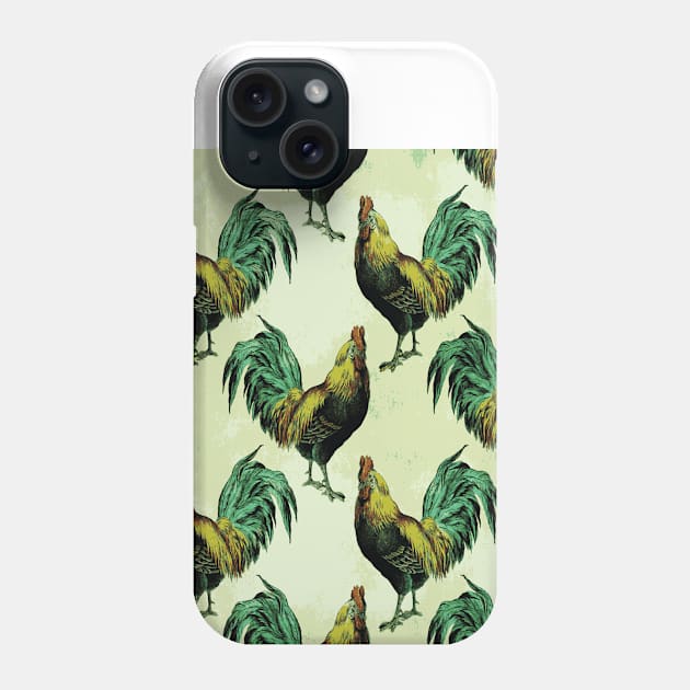 ROOSTERS Pop Art Phone Case by BruceALMIGHTY Baker