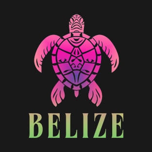 Belize Tribal Sea Turtle / Belize T-Shirt