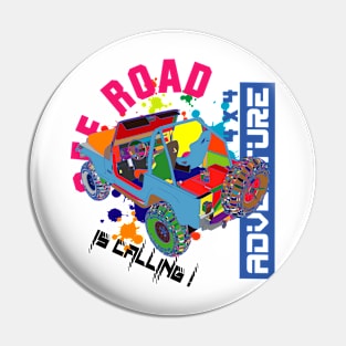 Off Road Adventure Pin