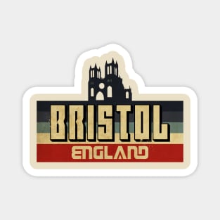 Bristol England Vintage Magnet