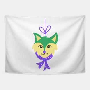 BLUE GREEN JOKER DESIGN Tapestry