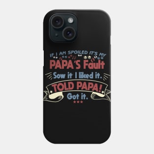 Father day 2020 funny quotes gift Phone Case