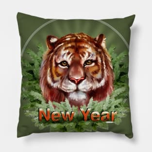 tiger new year Pillow