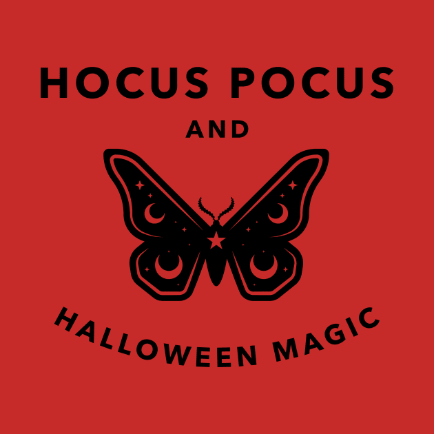 Hocus Pocus and Halloween Magic Butterfly. by DQOW