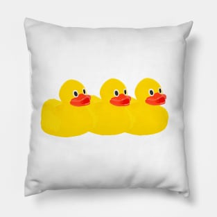 Bath Ducky Pattern Pillow