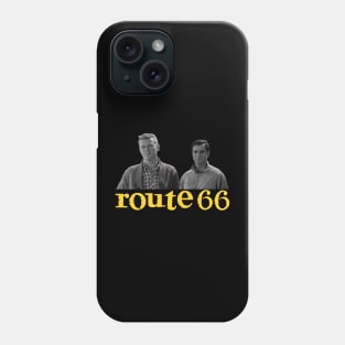 Route 66 - Martin Milner, George Maharis - 60s Tv Show Phone Case