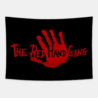 Red Hand Gang Tapestry