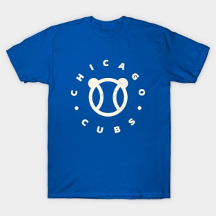 Chicago Cubs Fielding Bear by Buck Tee - Chicago Cubs - T-Shirt