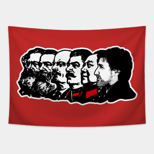 Great Communist Dictators Tapestry by Raw10