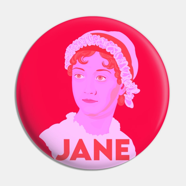 Jane Austen Pin by Obstinate and Literate
