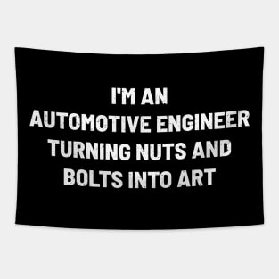 I'm an Automotive Engineer – Turning Nuts and Bolts into Art Tapestry