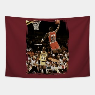 Michael Jordan Vintage Tapestry