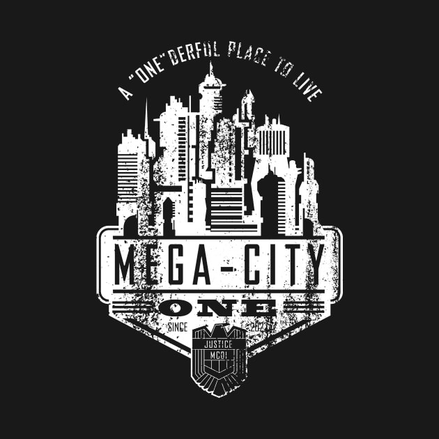 Mega-City One by MindsparkCreative