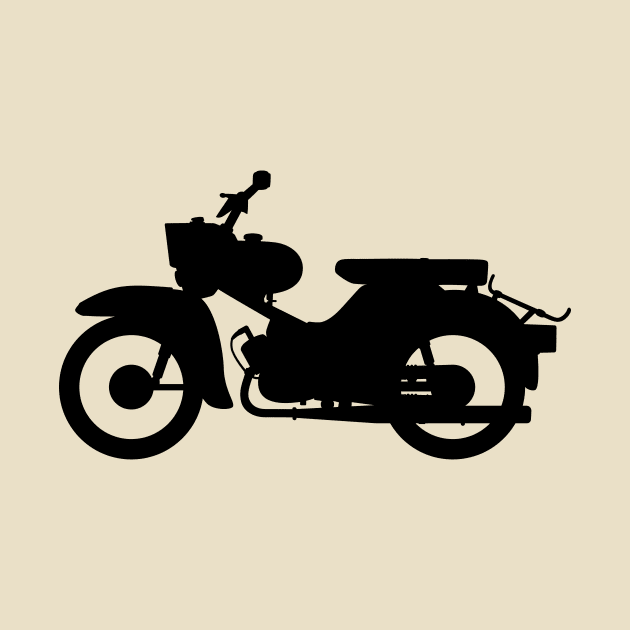 Simson Star silhouette by GetThatCar