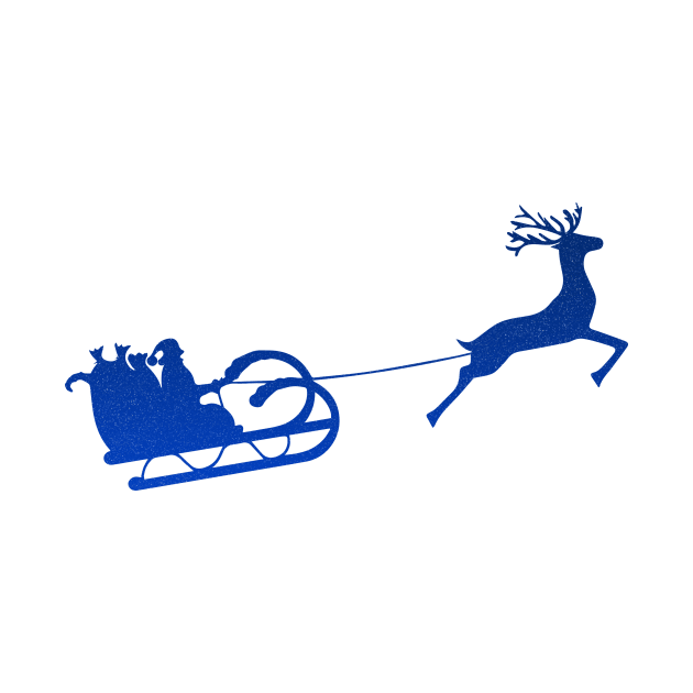 Santa on the Move! by PuakeClothing