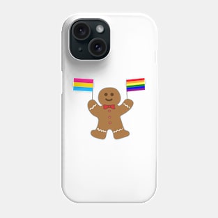 Christmas gay pride celebration Phone Case