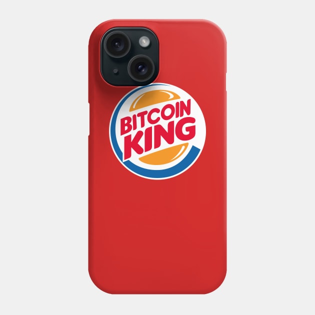 Bitcoin King Phone Case by phneep