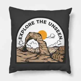 Explore The Unseen Pillow